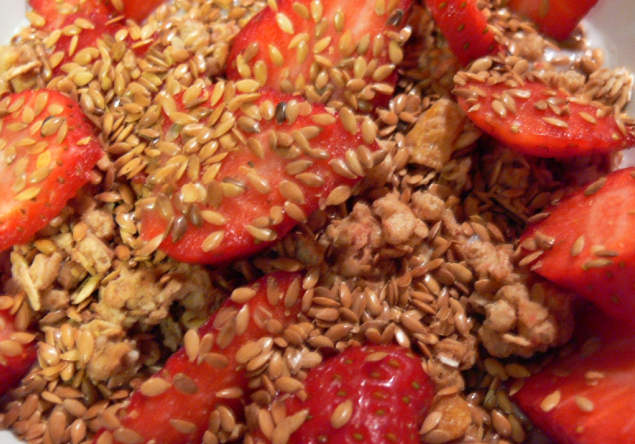 Granola podwójnie truskawkowa DoradcaSmaku.pl