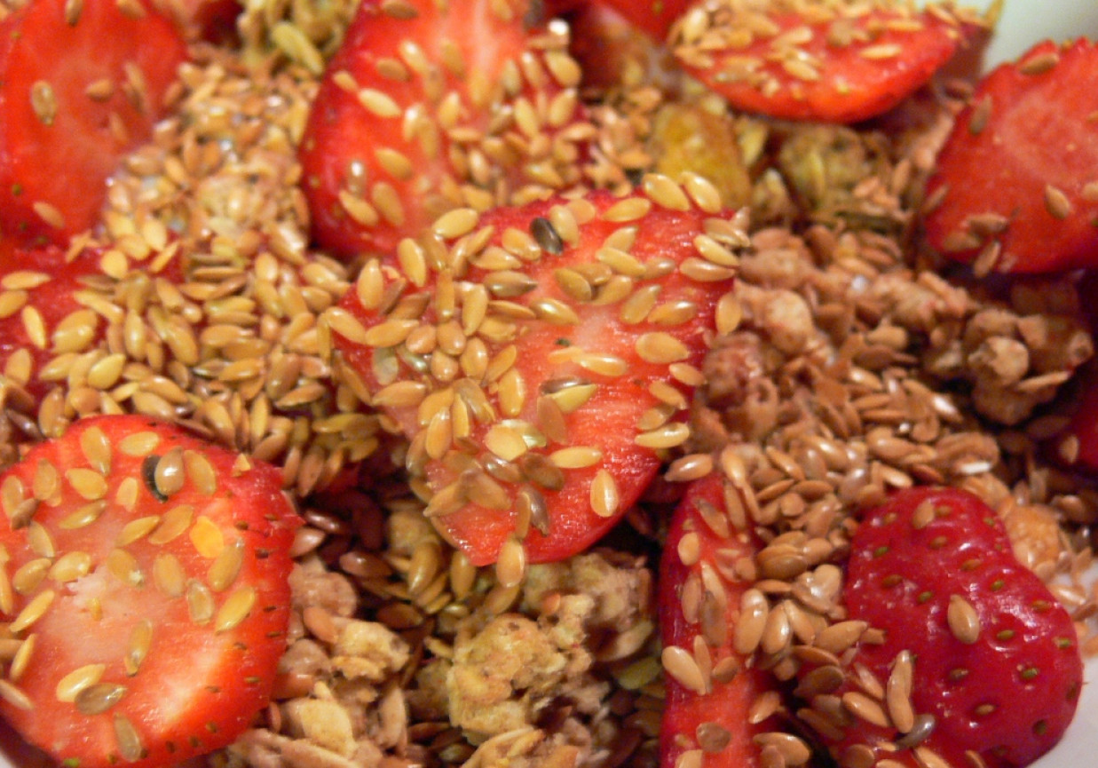 Granola podwójnie truskawkowa DoradcaSmaku.pl