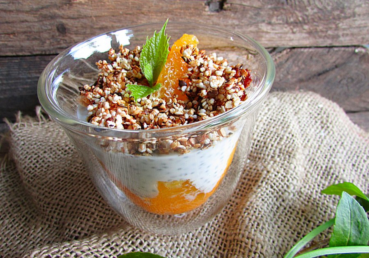 Granola z pomarańczą i jogurtem DoradcaSmaku.pl