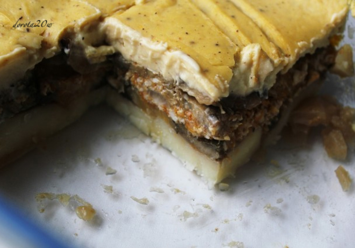 Grecka moussaka foto