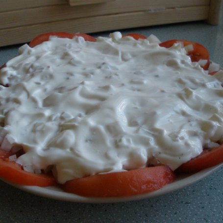 Krok 4 - Grecka sałatka pomidorowa foto