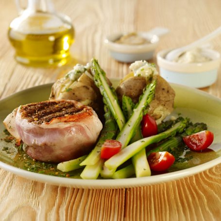 Krok 5 - Grill: Nadziewane steki - Krok po kroku foto