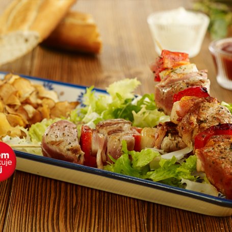 Krok 5 - Grill: Szaszłyki z polędwiczek wieprzowych - Krok po kroku foto