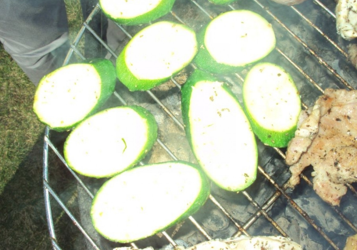 Grillowana cukinia foto