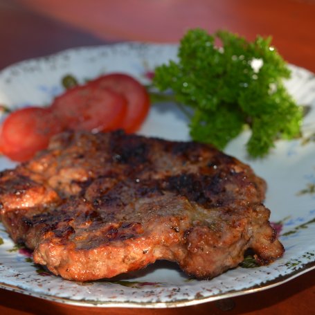 Krok 5 - Grillowana karkówka z marynaty foto