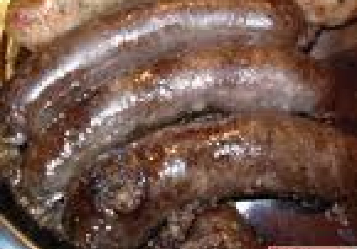 Grillowana kaszanka foto