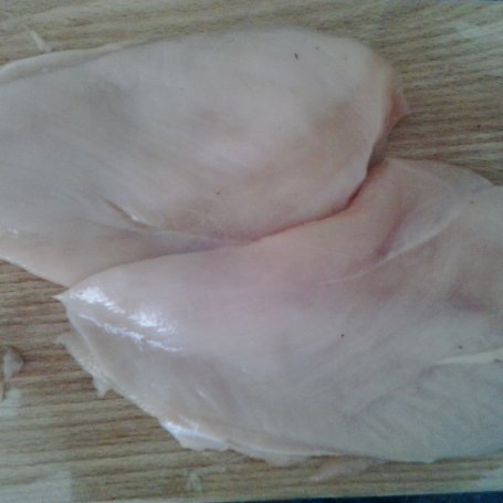 Krok 1 - grillowana pierś z kurczaka na warzywach foto