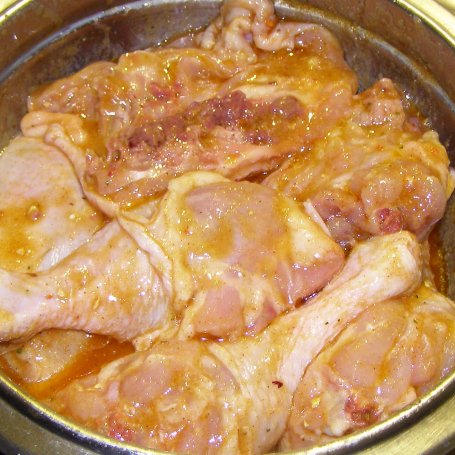 Krok 2 - grillowane musztardowe porcje kurczaka... foto