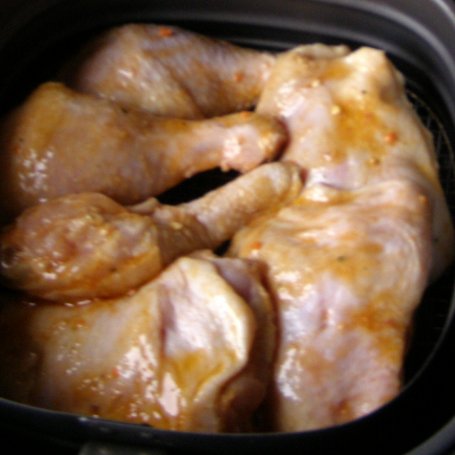 Krok 3 - grillowane musztardowe porcje kurczaka... foto