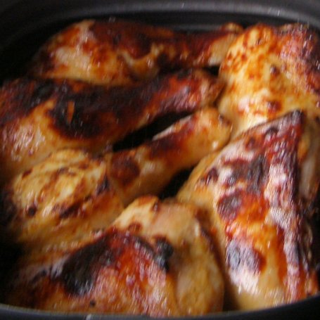Krok 4 - grillowane musztardowe porcje kurczaka... foto