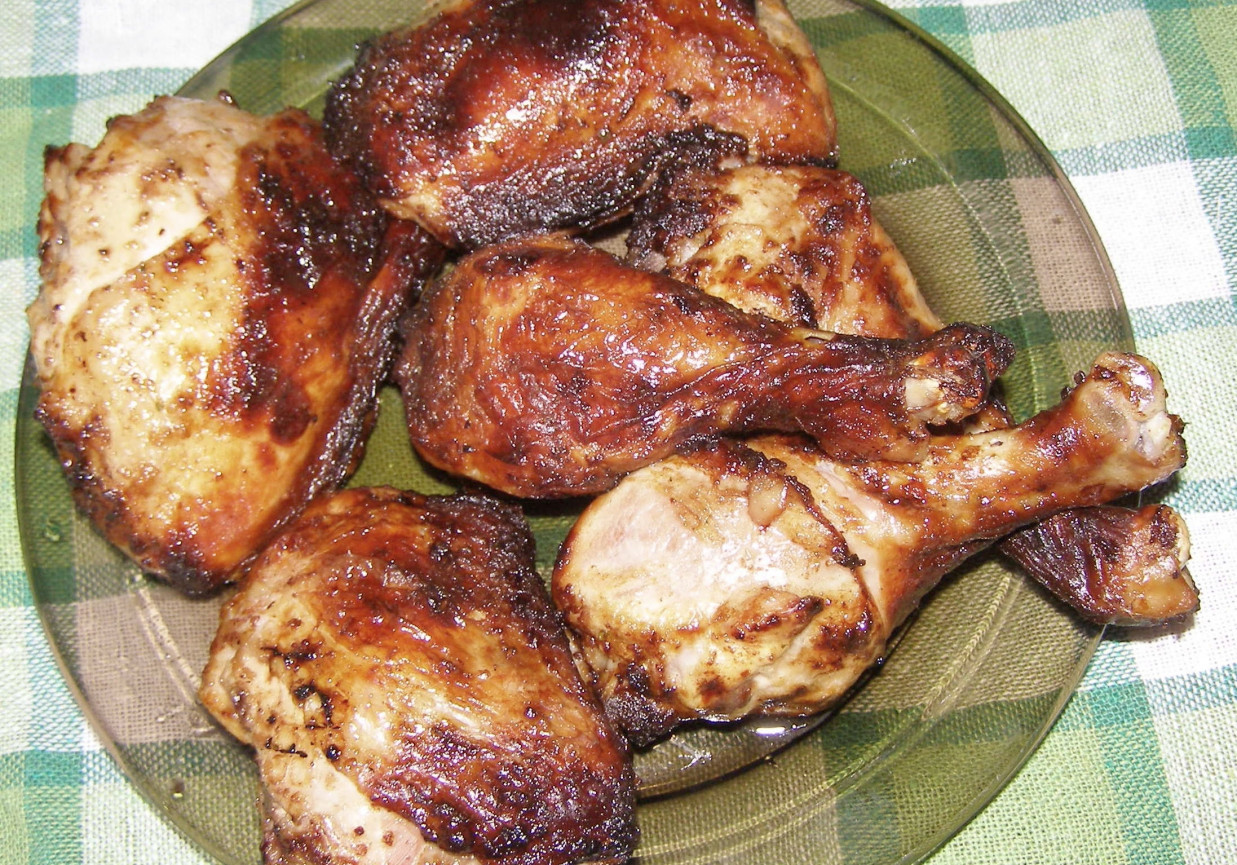 grillowane musztardowe porcje kurczaka... foto