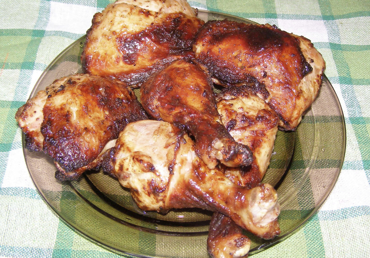 grillowane musztardowe porcje kurczaka... foto