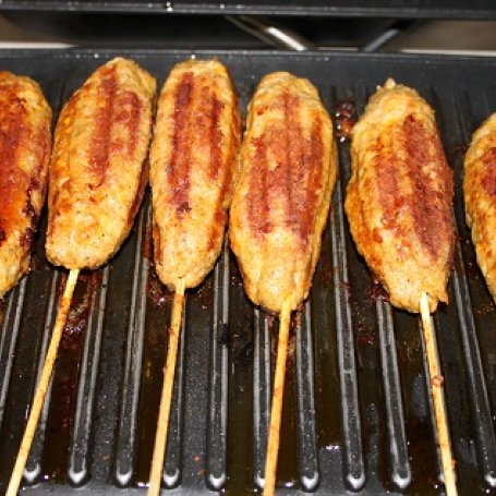 Krok 3 - Grillowane pałeczki z przyprawą kebab - gyros foto