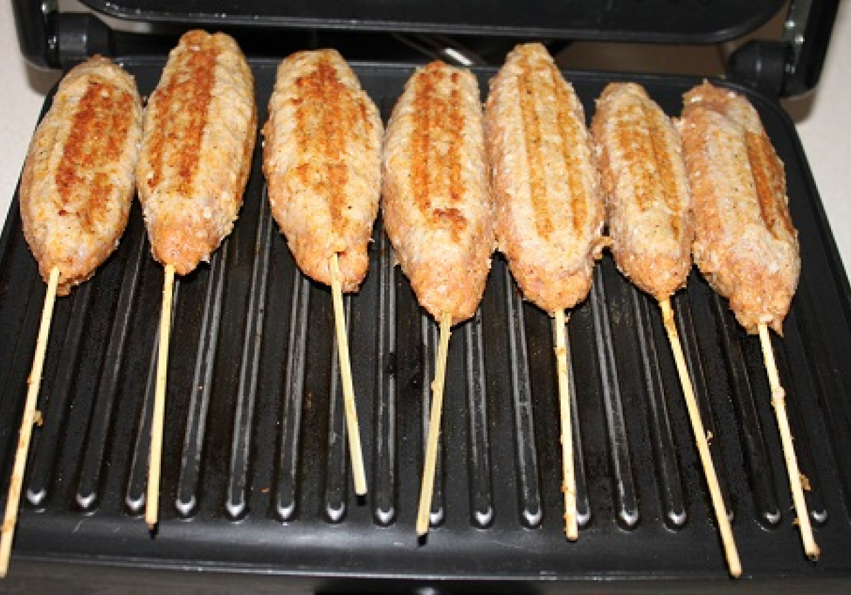 Grillowane pałeczki z przyprawą kebab - gyros foto