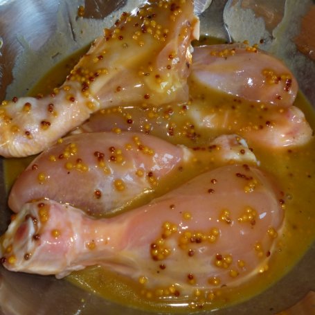 Krok 2 - Grillowane pałki z kurczaka miodowo-musztardowe foto