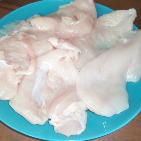 Krok 1 - Grillowane piersi z kurczaka na patelni foto
