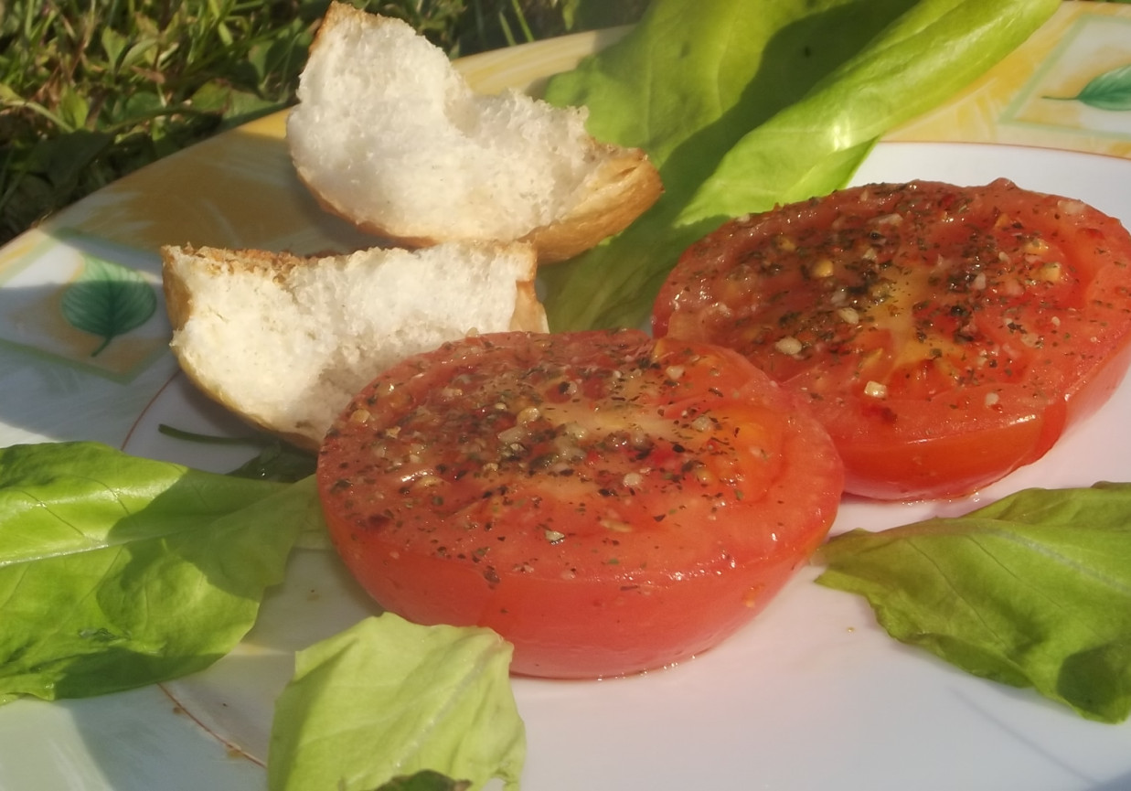 Grillowane pomidory foto