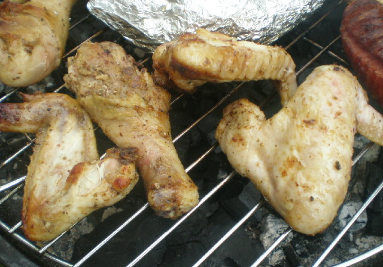 Grillowane skrzydełka foto