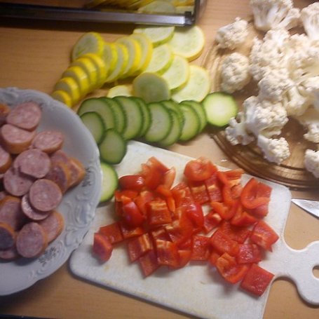 Krok 1 - Grillowane szaszłyki z kalafiorem foto