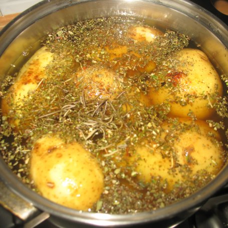 Krok 1 - Grillowane ziemniaki z serem foto