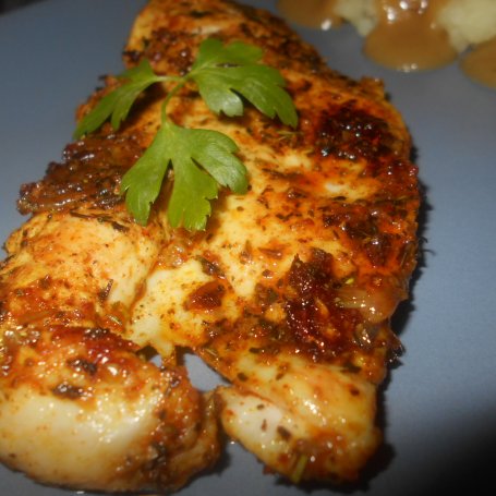 Krok 6 - Grillowane ziołowe filety foto