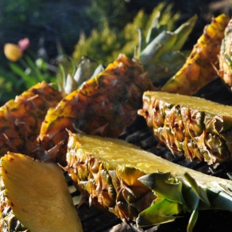 Krok 2 - Grillowany ananas z rumem foto