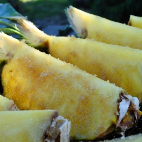 Krok 1 - Grillowany ananas z rumem foto