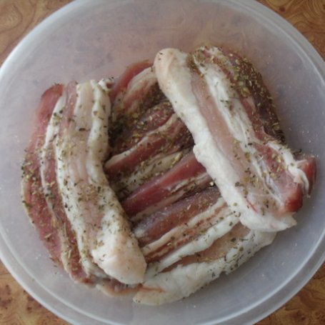 Krok 1 - Grillowany boczek foto