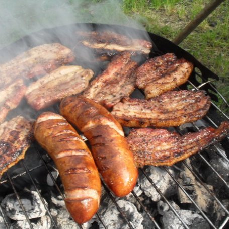 Krok 2 - Grillowany boczek foto