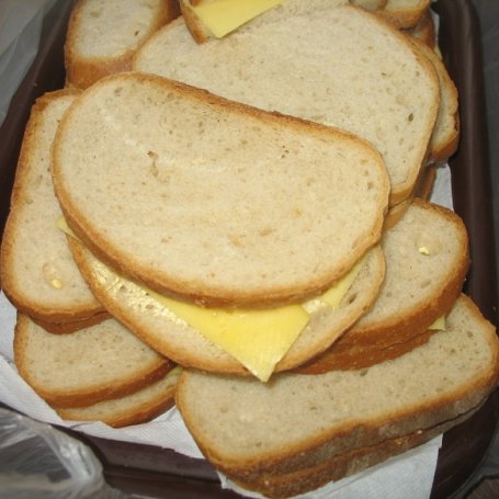 Krok 1 - Grillowany chleb z serem foto