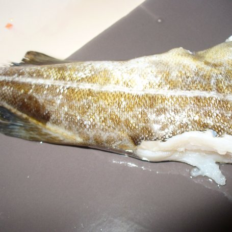 Krok 1 - Grillowany dorsz zczosnkiem niedźwidzim foto