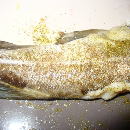 Krok 2 - Grillowany dorsz zczosnkiem niedźwidzim foto
