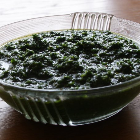 Krok 4 - grillowany kurczak z pesto z jarmużu foto