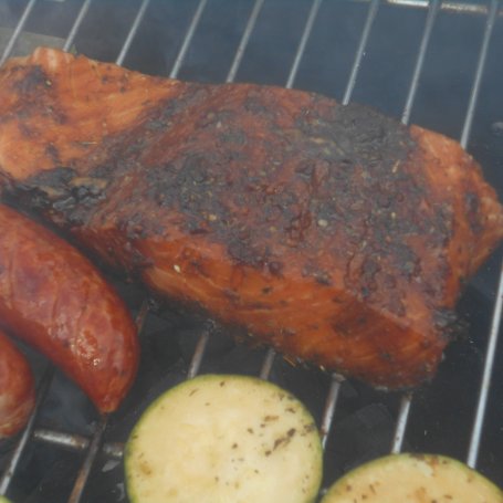 Krok 3 - Grillowany łosoś foto