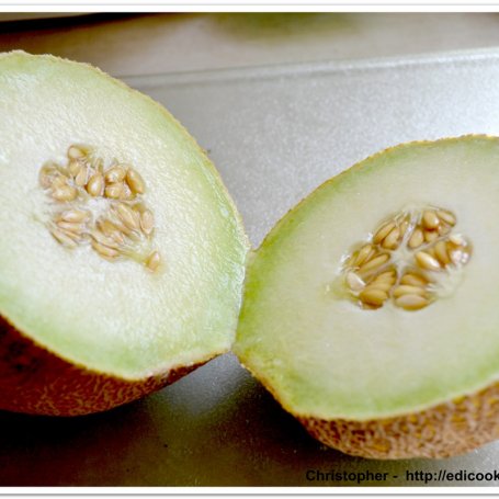Krok 1 - Grillowany melon. foto
