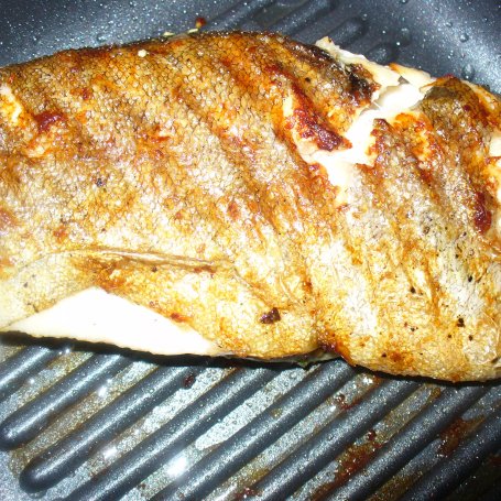 Krok 7 - Grillowany pstrąg foto