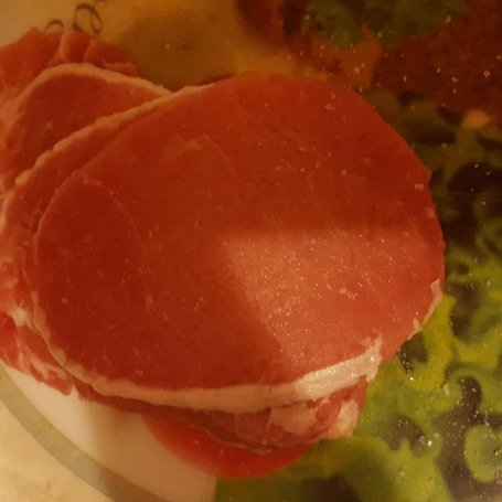 Krok 1 - Grillowany schabowy na ostro ze szpinakiem foto