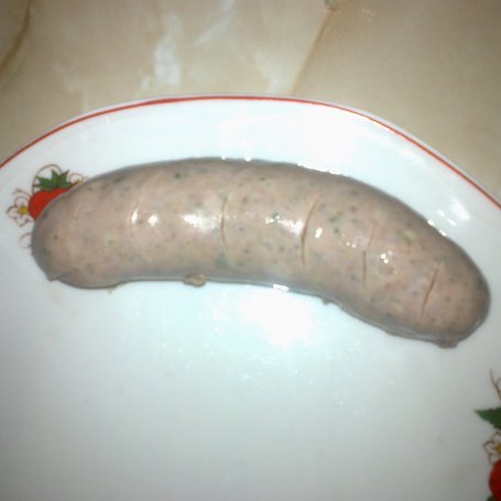 Krok 1 - Grilowana biała kiełbasa foto