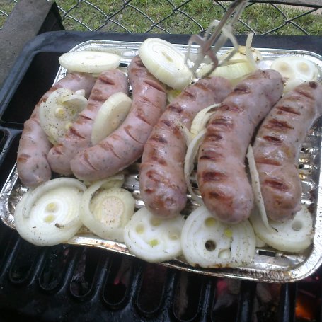 Krok 4 - Grilowana biała kiełbasa foto