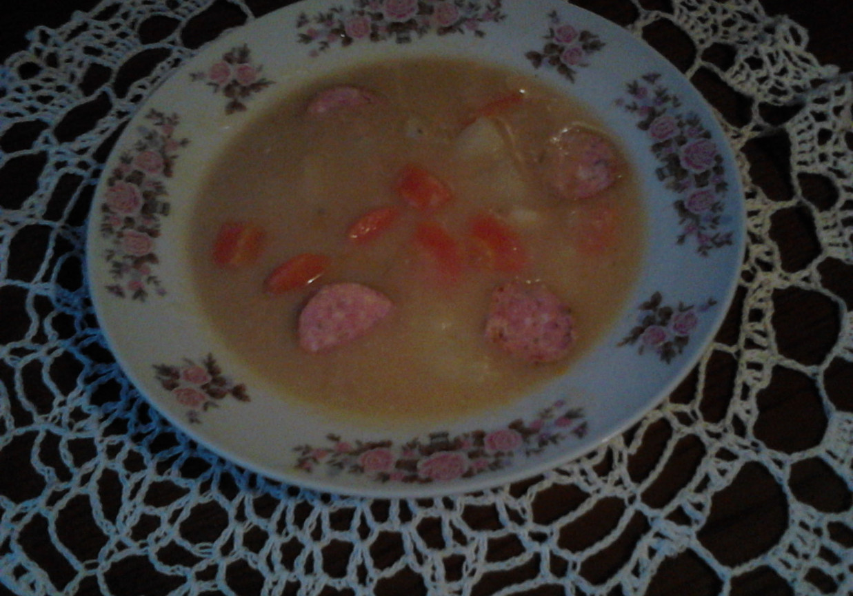 Grochówka z wkładką foto