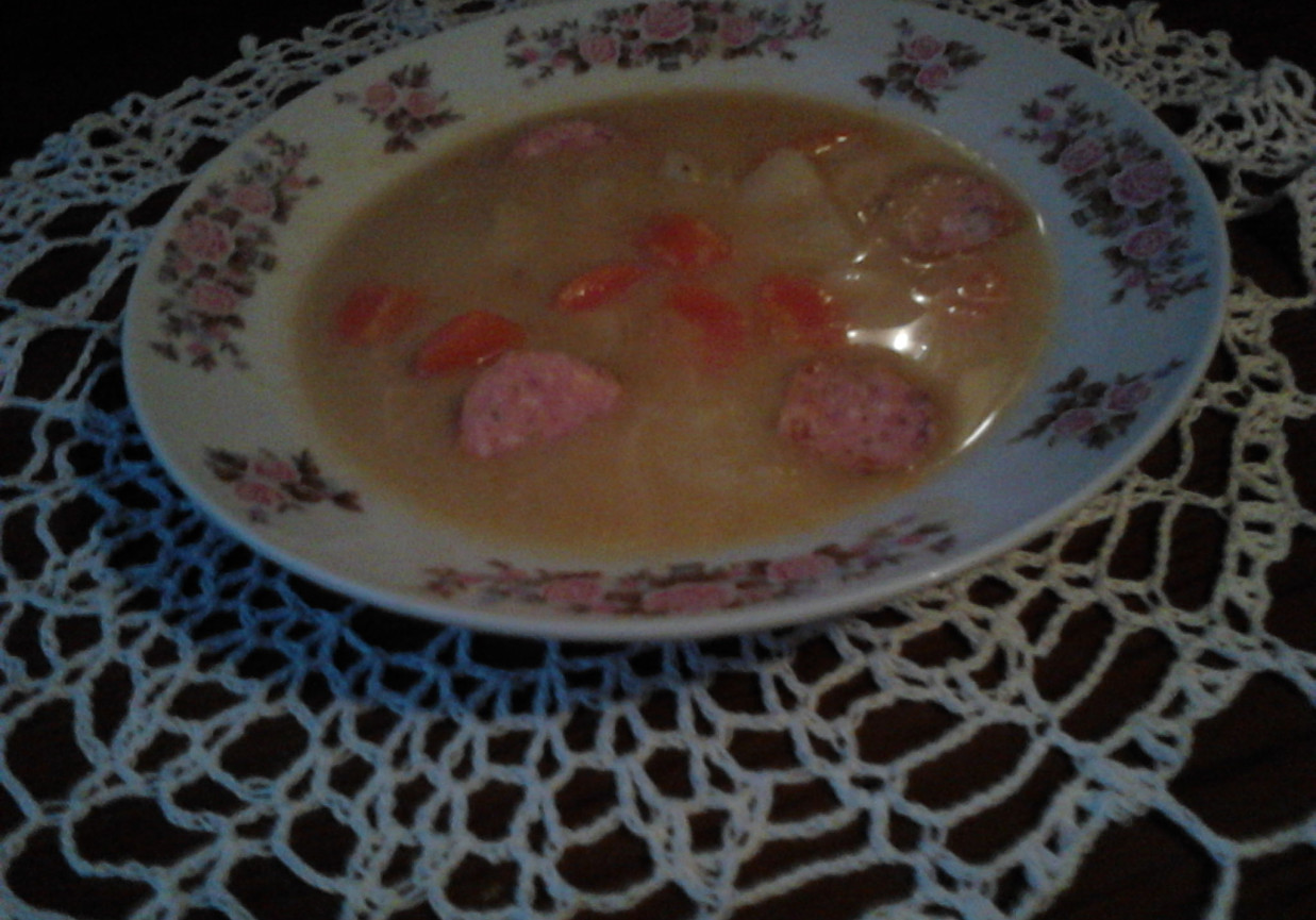 Grochówka z wkładką foto