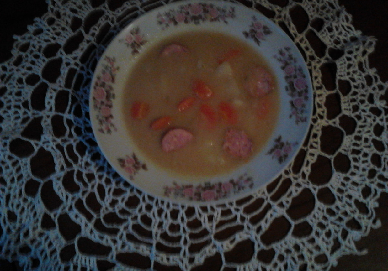 Grochówka z wkładką foto