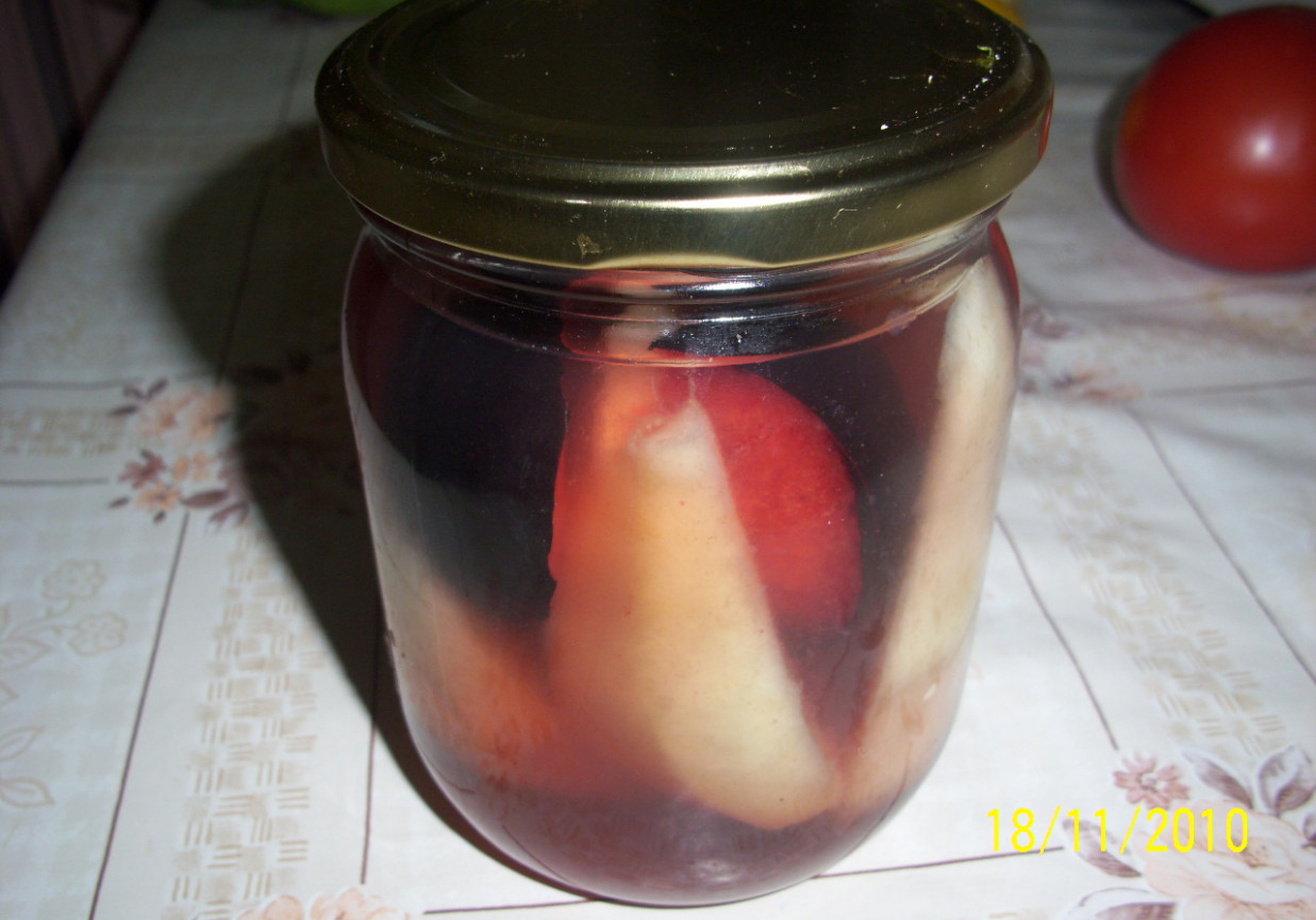 Gruszki w spirytusie foto