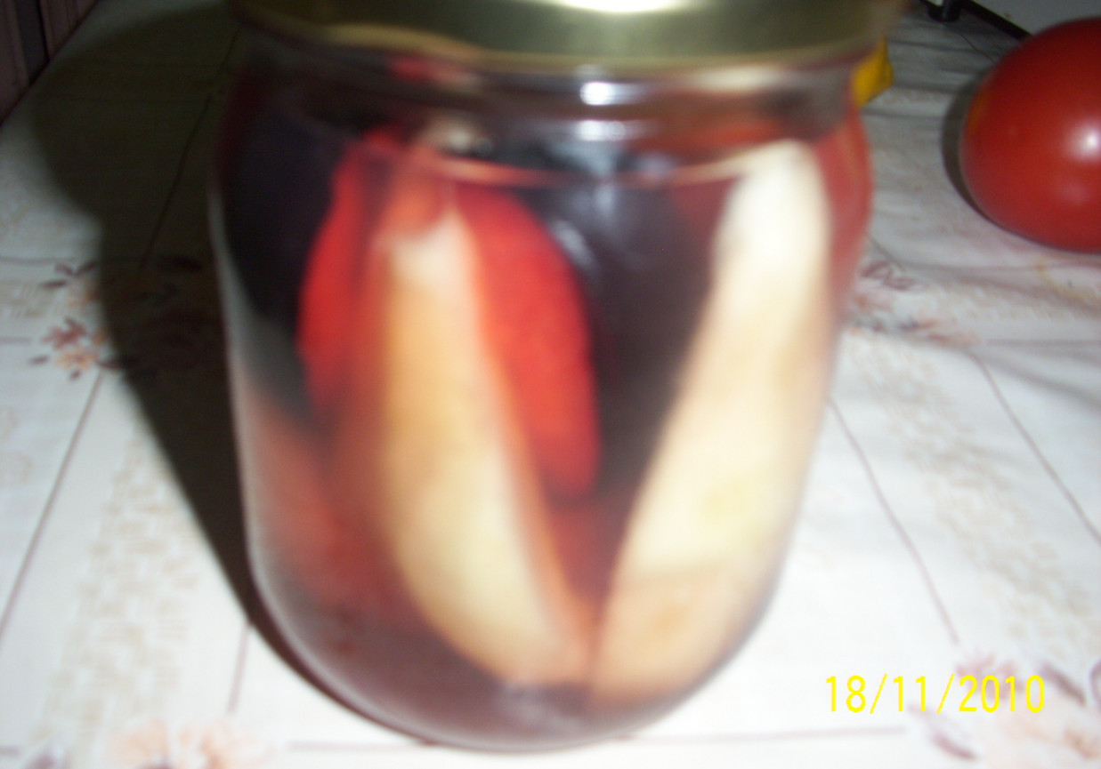 Gruszki w spirytusie foto