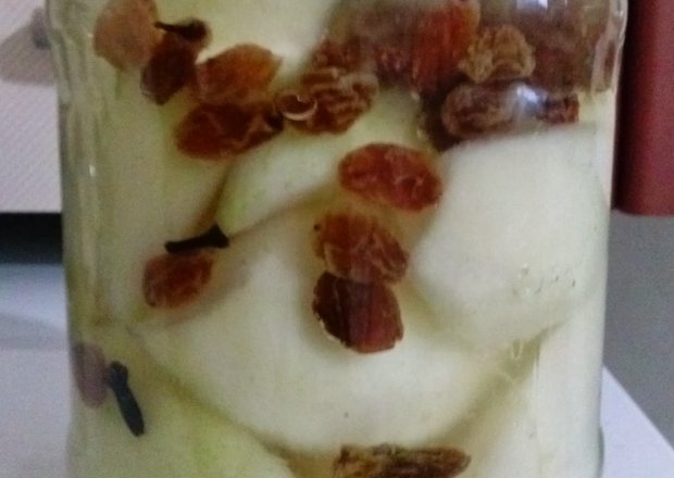 Fotografia przedstawiająca Gruszki w zalewie na słodko