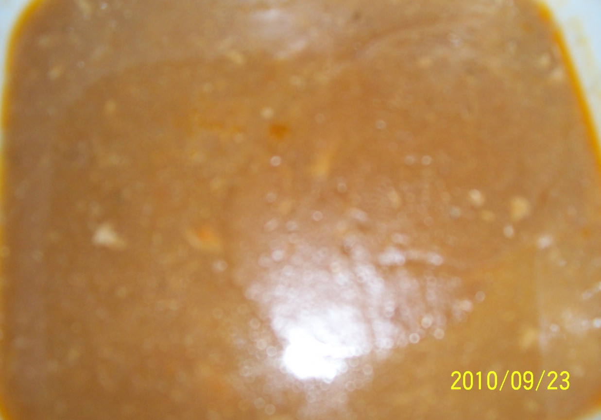 gulasz wieprzowy z kaszą foto