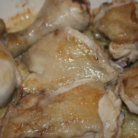 Krok 2 - Gulasz z piekarnika z kurczakiem fasolą i dynią foto