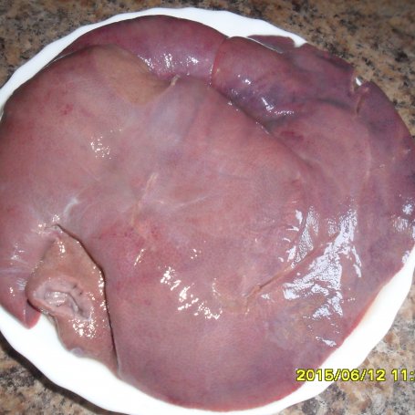 Krok 1 - Gulasz z wątróbki wieprzowej foto