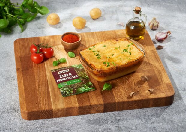 Fotografia przedstawiająca Hachis parmentier - francuska zapiekanka ziemniaczana, DS XXIII, odc. 11