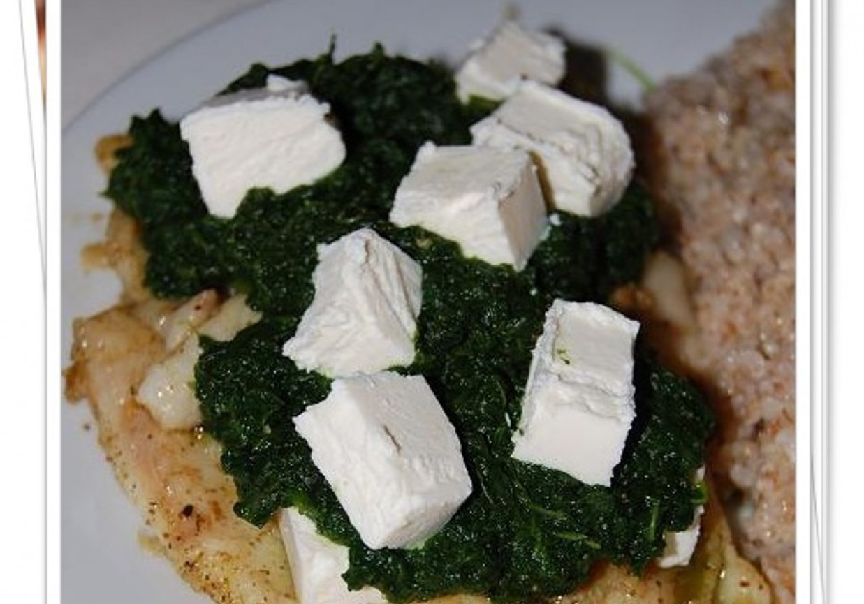 Halibut ze szpinakiem DoradcaSmaku.pl